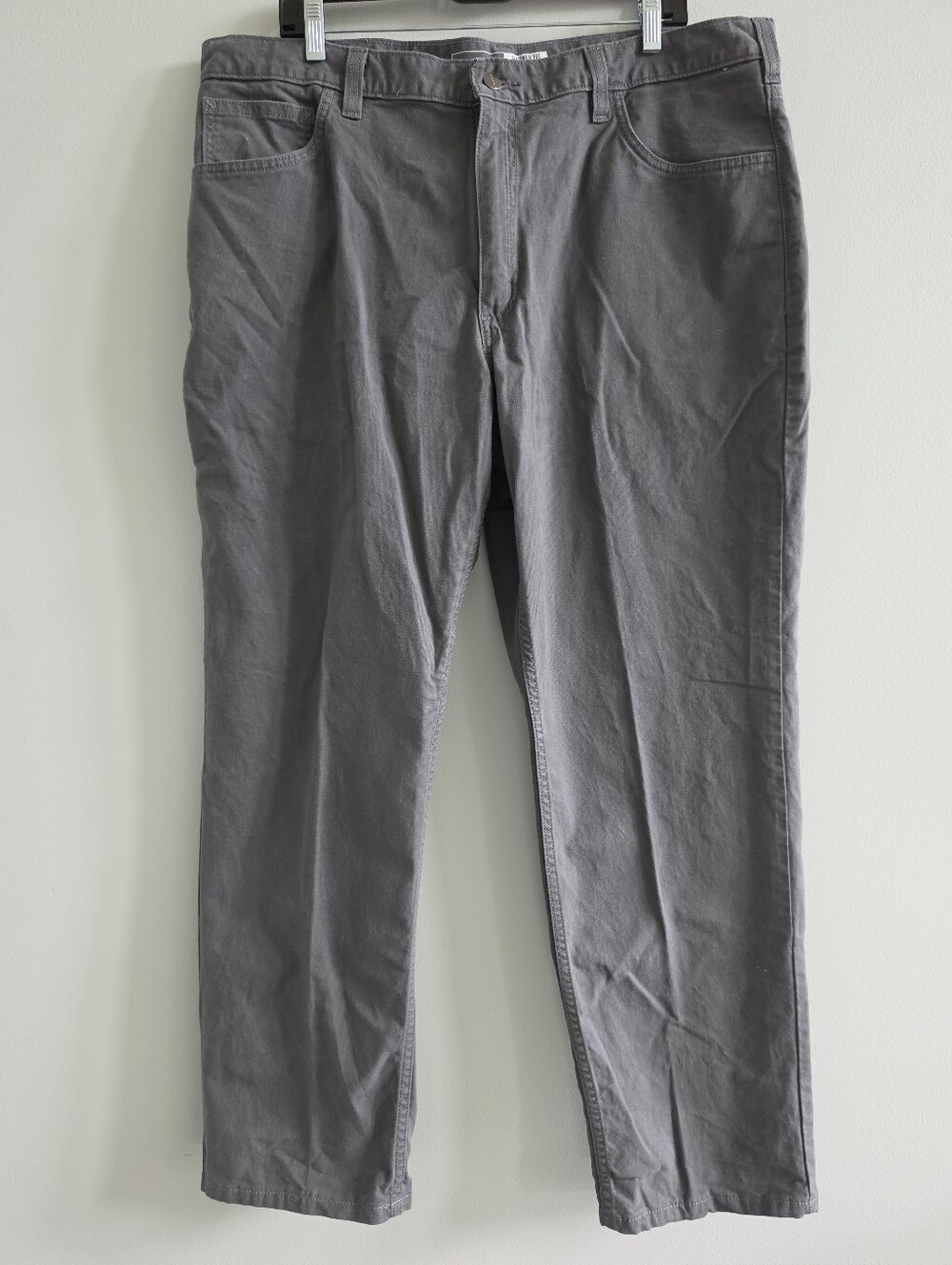 Carhartt Men’s Relaxed Fit Gray Work Pants 40x32 Utility Carpenter
